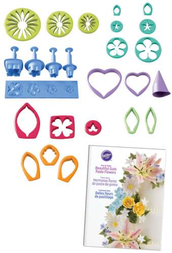 Gumpaste Flower Cutter Set - Click Image to Close